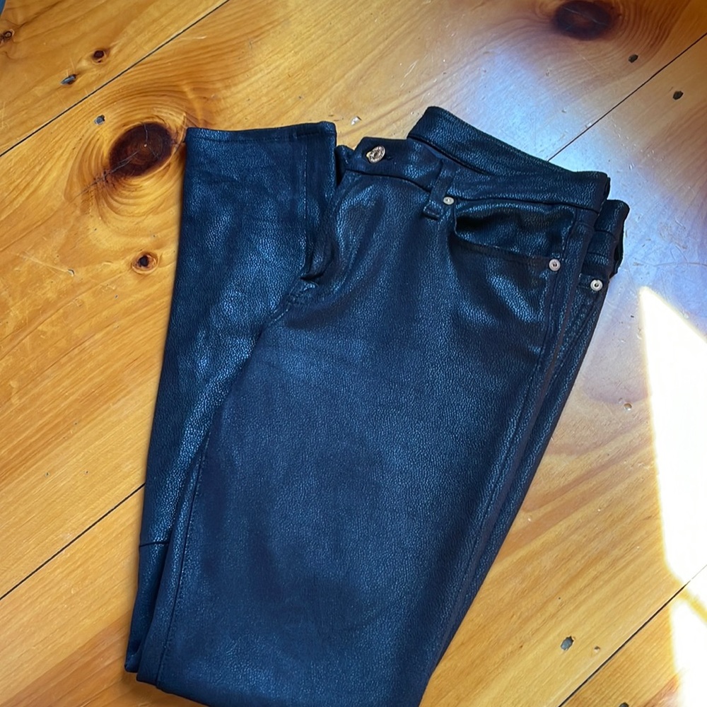7 for all Mankind Faux Leather Pants